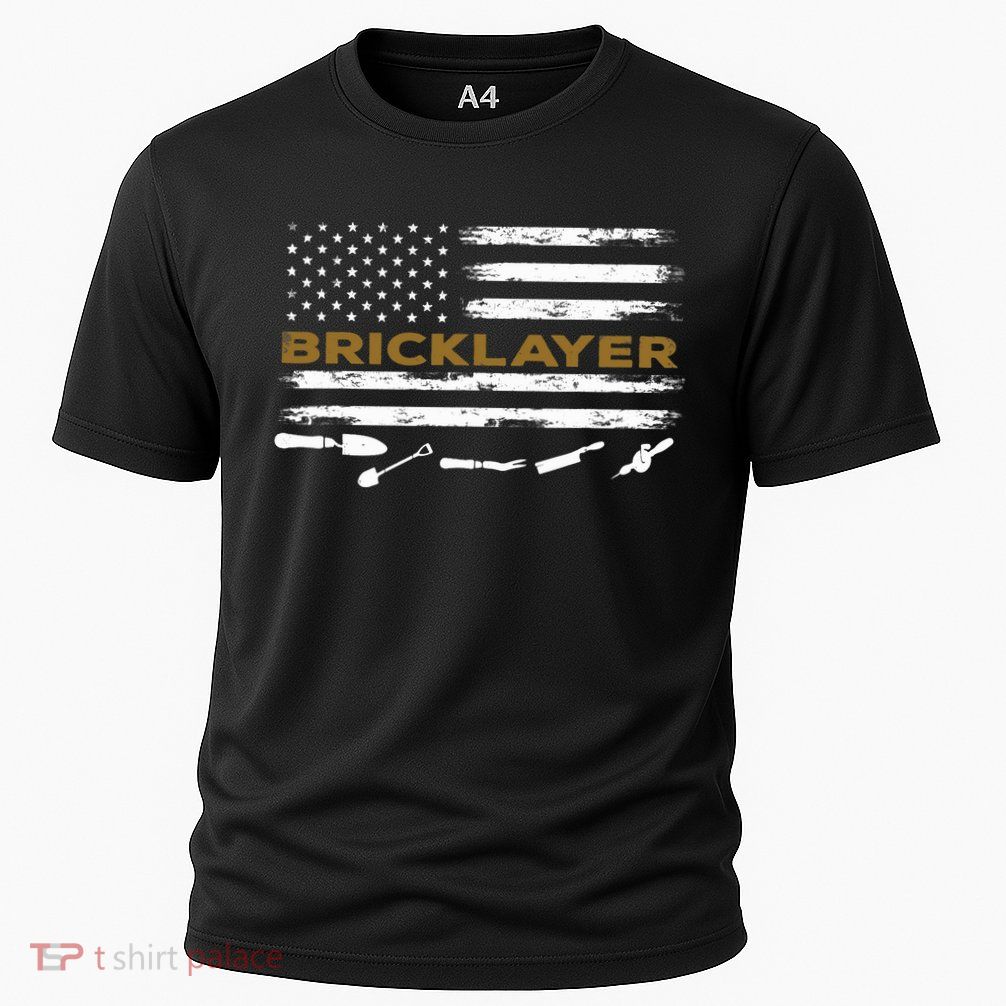 Brick Mason Funny Quote Bricklayer Masonry Construction US Cooling Performance Crew T-Shirt
