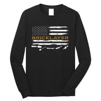 Brick Mason Funny Quote Bricklayer Masonry Construction US Long Sleeve Shirt