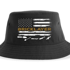 Brick Mason Funny Quote Bricklayer Masonry Construction US Sustainable Bucket Hat