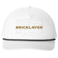 Brick Mason Funny Quote Bricklayer Masonry Construction US Snapback Five-Panel Rope Hat