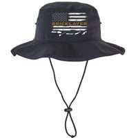 Brick Mason Funny Quote Bricklayer Masonry Construction US Legacy Cool Fit Booney Bucket Hat