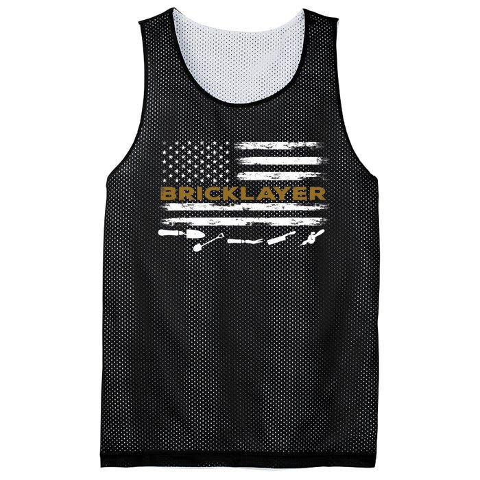 Brick Mason Funny Quote Bricklayer Masonry Construction US Mesh Reversible Basketball Jersey Tank