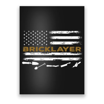 Brick Mason Funny Quote Bricklayer Masonry Construction US Poster