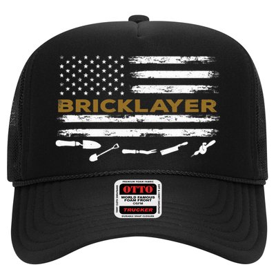 Brick Mason Funny Quote Bricklayer Masonry Construction US Trucker Hat