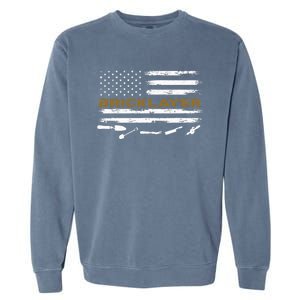 Brick Mason Funny Quote Bricklayer Masonry Construction US Garment-Dyed Sweatshirt