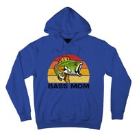 Bass Mom Fishing Fish Funny Gift For Mom Mothers Day Cool Gift Hoodie