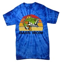 Bass Mom Fishing Fish Funny Gift For Mom Mothers Day Cool Gift Tie-Dye T-Shirt