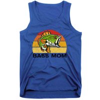 Bass Mom Fishing Fish Funny Gift For Mom Mothers Day Cool Gift Tank Top