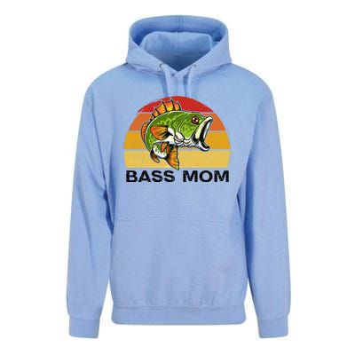 Bass Mom Fishing Fish Funny Gift For Mom Mothers Day Cool Gift Unisex Surf Hoodie