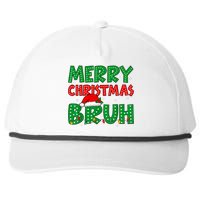 Bruh Meme Funny Saying Bro Greeting Teens Boy Christmas Snapback Five-Panel Rope Hat