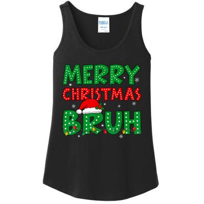 Bruh Meme Funny Saying Bro Greeting Teens Boy Christmas Ladies Essential Tank