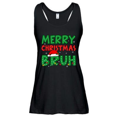 Bruh Meme Funny Saying Bro Greeting Teens Boy Christmas Ladies Essential Flowy Tank