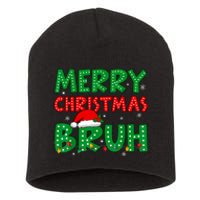 Bruh Meme Funny Saying Bro Greeting Teens Boy Christmas Short Acrylic Beanie