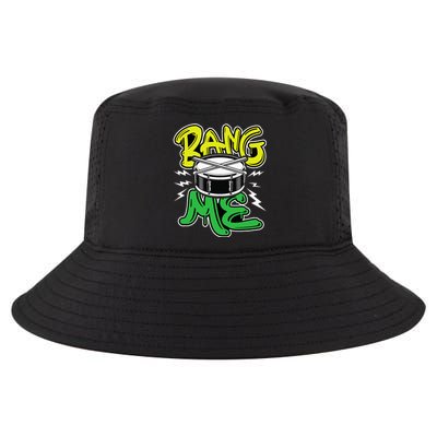 Bang Me Funny Percussionist Drums Musician Snare Drummer Cool Comfort Performance Bucket Hat