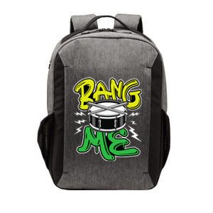 Bang Me Funny Percussionist Drums Musician Snare Drummer Vector Backpack