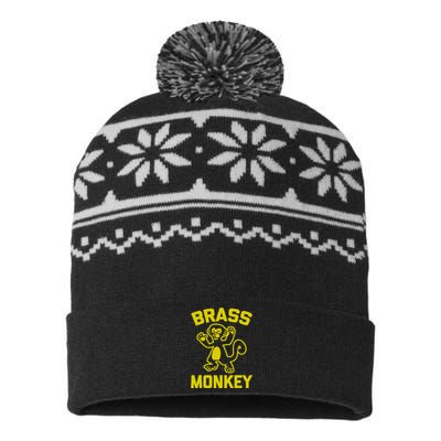 Brass Monkey Funky Monkey USA-Made Snowflake Beanie