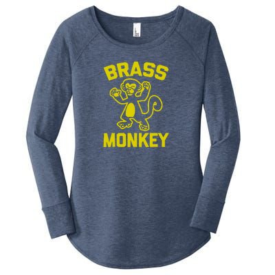 Brass Monkey Funky Monkey Women's Perfect Tri Tunic Long Sleeve Shirt