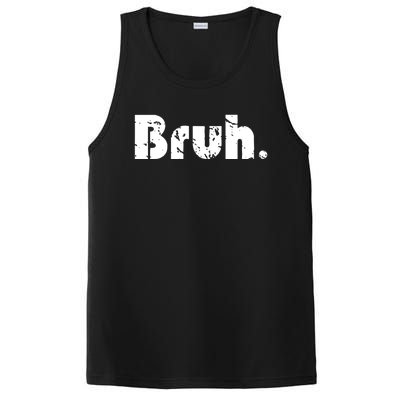 Bruh Meme Funny Saying Brother Greeting Teens Gift PosiCharge Competitor Tank