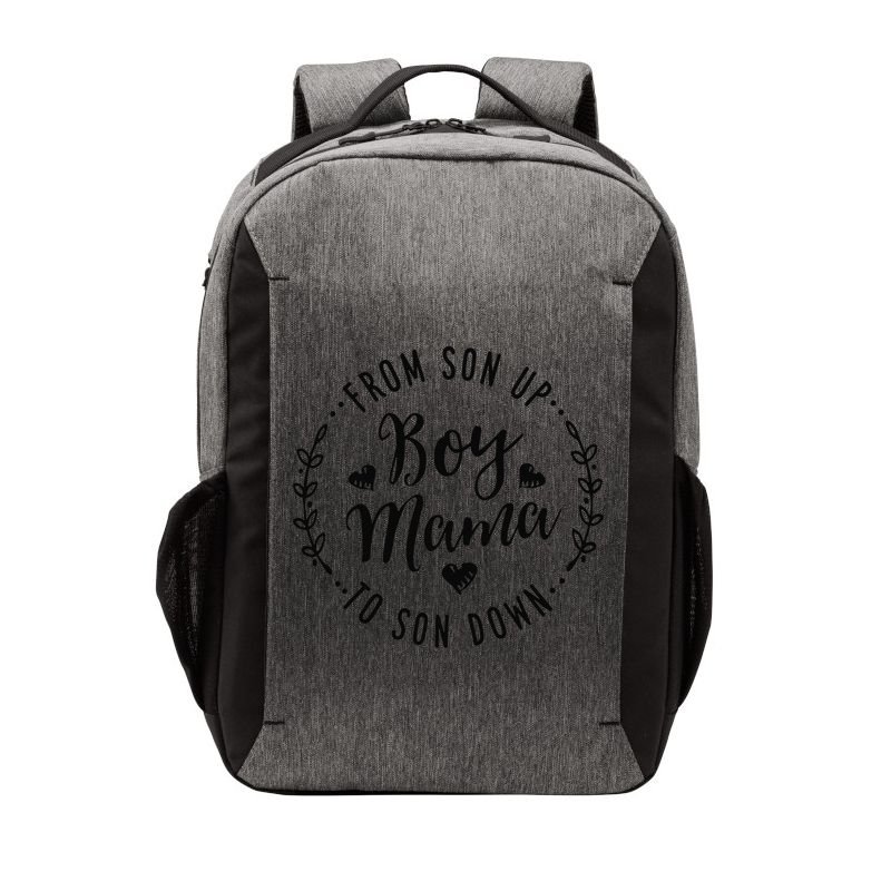Boy Mama From Son Up To Sun Down MotherS Day Funny Mom Vector Backpack