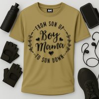 Boy Mama From Son Up To Sun Down MotherS Day Funny Mom Cooling Performance Crew T-Shirt
