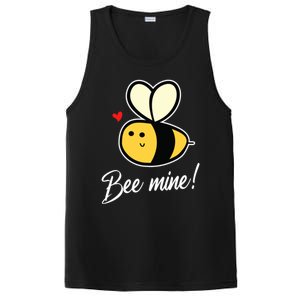 Bee Mine For Couples Heart Lovee Valentines Day Gift PosiCharge Competitor Tank