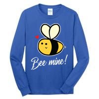 Bee Mine For Couples Heart Lovee Valentines Day Gift Tall Long Sleeve T-Shirt