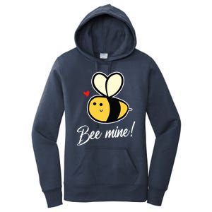 Bee Mine For Couples Heart Lovee Valentines Day Gift Women's Pullover Hoodie