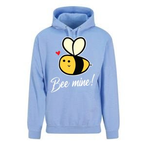 Bee Mine For Couples Heart Lovee Valentines Day Gift Unisex Surf Hoodie