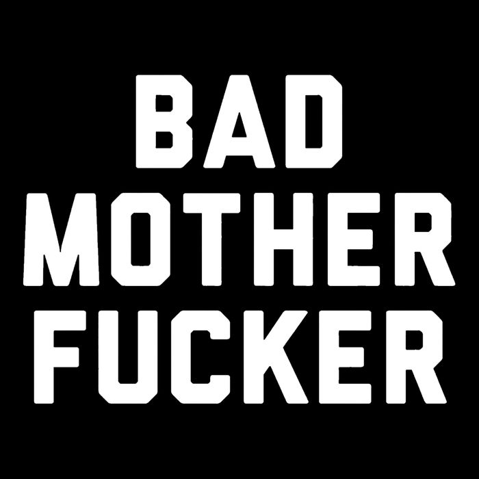 Bad Mother Fucker Flat Bill Trucker Hat