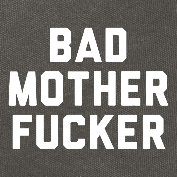 Bad Mother Fucker Cotton Canvas Backpack