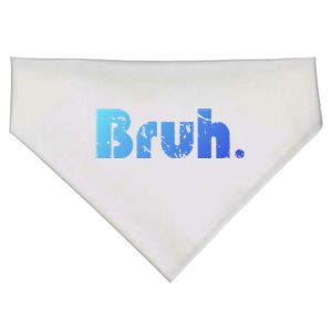 Bruh Meme Funny Saying Brother Greeting Ns Gift Cool Gift USA-Made Doggie Bandana