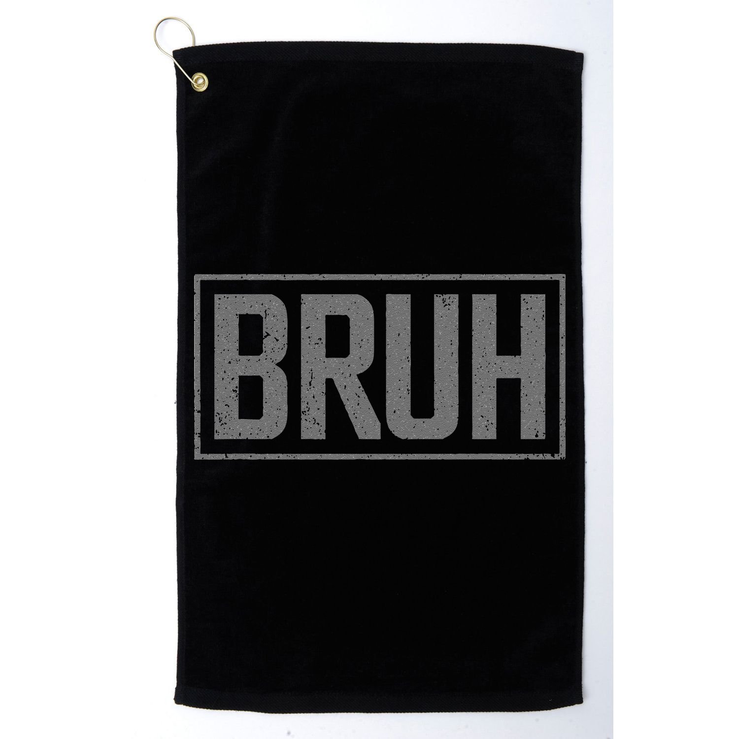 Bruh Meme Funny Saying Brother Greeting Gifts Golf Towel