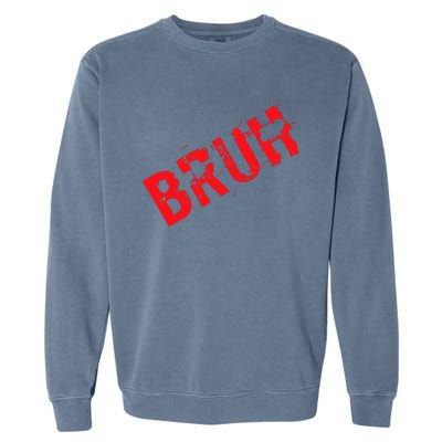 Bruh Meme Funny Saying Brother Greeting Teens Boy Garment-Dyed Sweatshirt