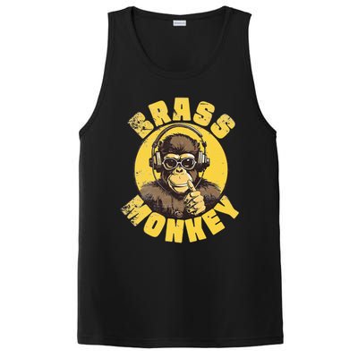 Brass Monkey Funny Cool Music PosiCharge Competitor Tank