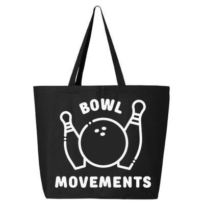 Bowl Movements Funny Bowling Team 25L Jumbo Tote