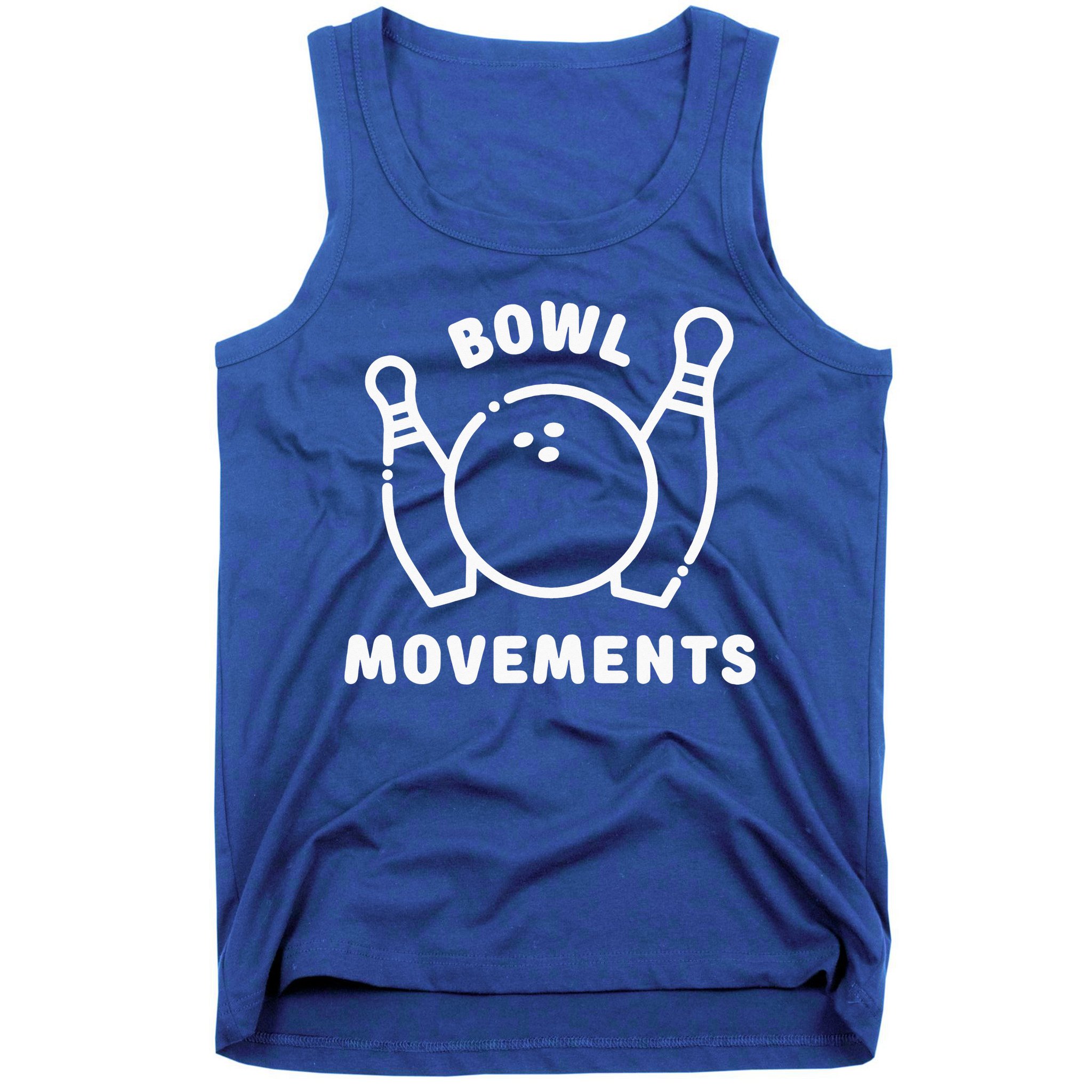 Bowl Movements Funny Bowling Team Tank Top