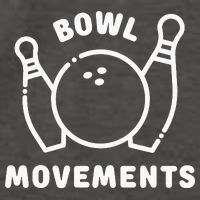 Bowl Movements Funny Bowling Team Vector Backpack