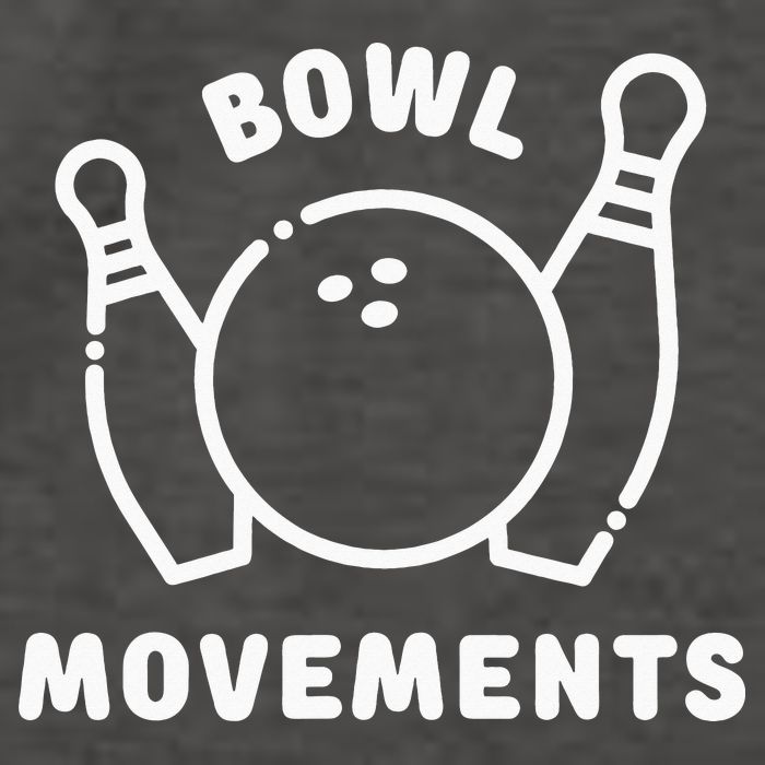 Bowl Movements Funny Bowling Team Vector Backpack