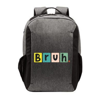 Bruh Meme Funny Saying Brother Greeting Teen Vector Backpack