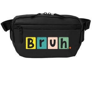 Bruh Meme Funny Saying Brother Greeting Teen Crossbody Pack