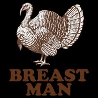 Breast Man Funny Turkey Thanksgiving 16 in Basic Backpack