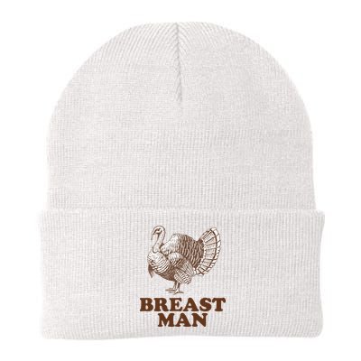 Breast Man Funny Turkey Thanksgiving Beanie