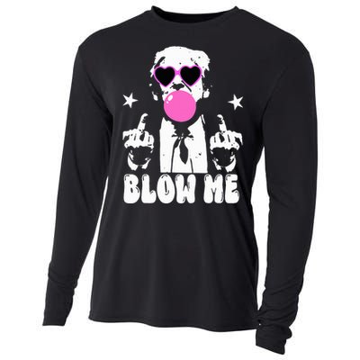 Blow Me Funny Trump Donald Trump 2024 Cooling Performance Long Sleeve Crew