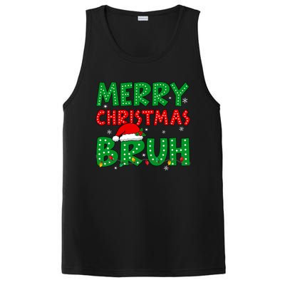 Bruh Meme Funny Saying Bro Greeting Teens Christmas PosiCharge Competitor Tank