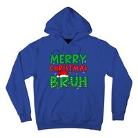 Bruh Meme Funny Saying Bro Greeting Teens Christmas Hoodie