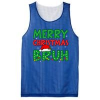 Bruh Meme Funny Saying Bro Greeting Teens Christmas Mesh Reversible Basketball Jersey Tank