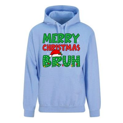 Bruh Meme Funny Saying Bro Greeting Teens Christmas Unisex Surf Hoodie