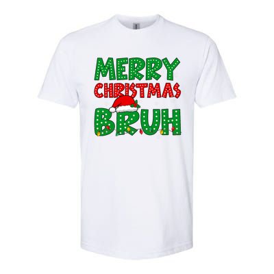 Bruh Meme Funny Saying Bro Greeting Teens Christmas Softstyle CVC T-Shirt