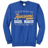 Bagel Maker Foodie Bread Bakery Food Jewish Sesame Sead Gift Sweatshirt