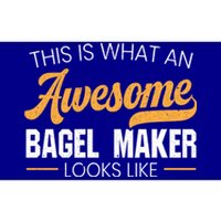 Bagel Maker Foodie Bread Bakery Food Jewish Sesame Sead Gift Bumper Sticker